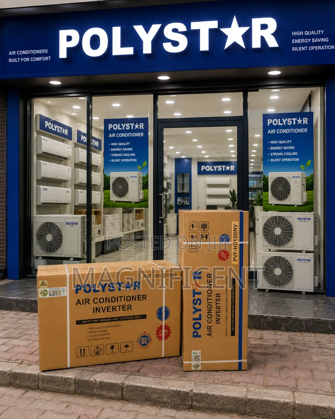 Polystar 2 Ton Inverter Split Air Conditioner – Powerful Cooling