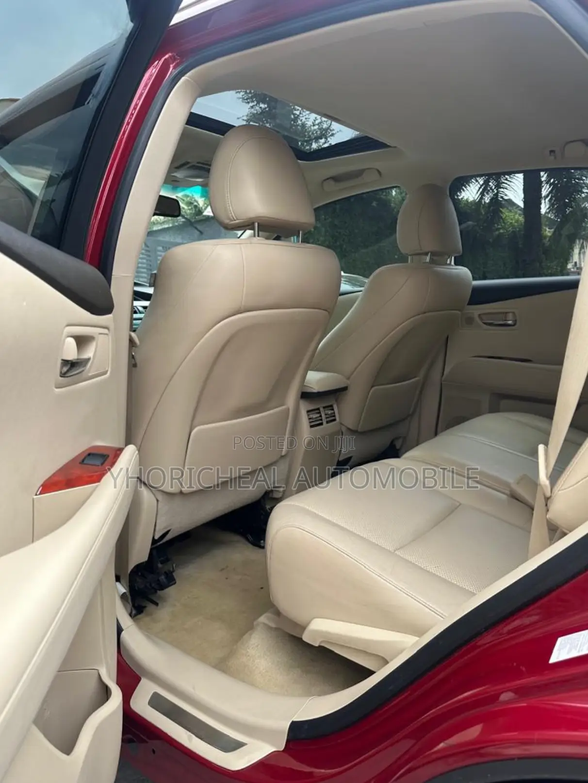 Lexus RX 350 AWD 2012 Red