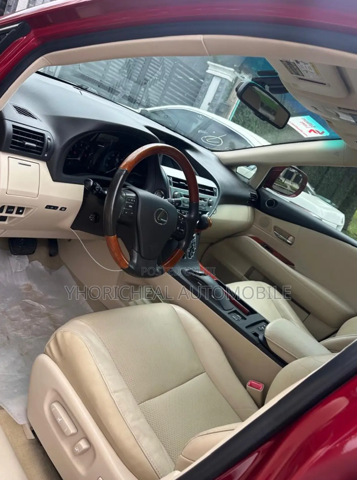Lexus RX 350 AWD 2012 Red