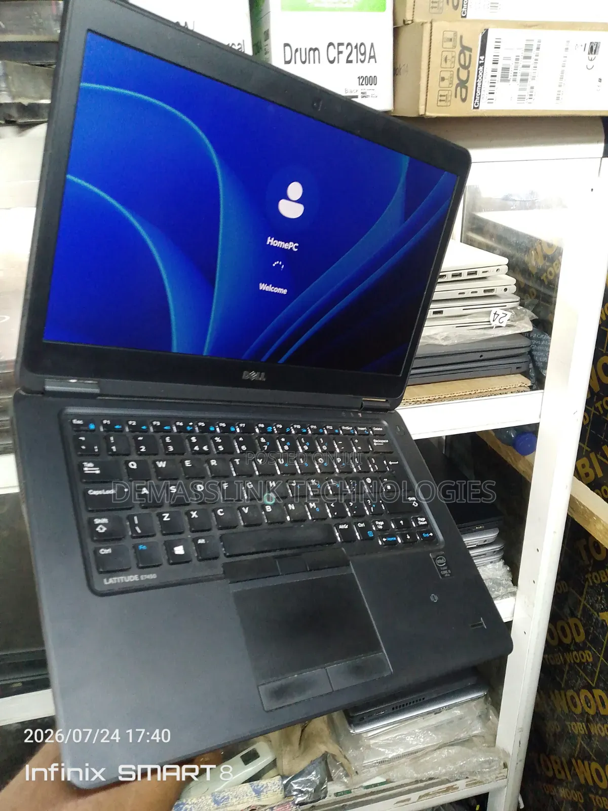 Laptop Dell Latitude E7450 8GB Intel Core i5 SSD 128GB