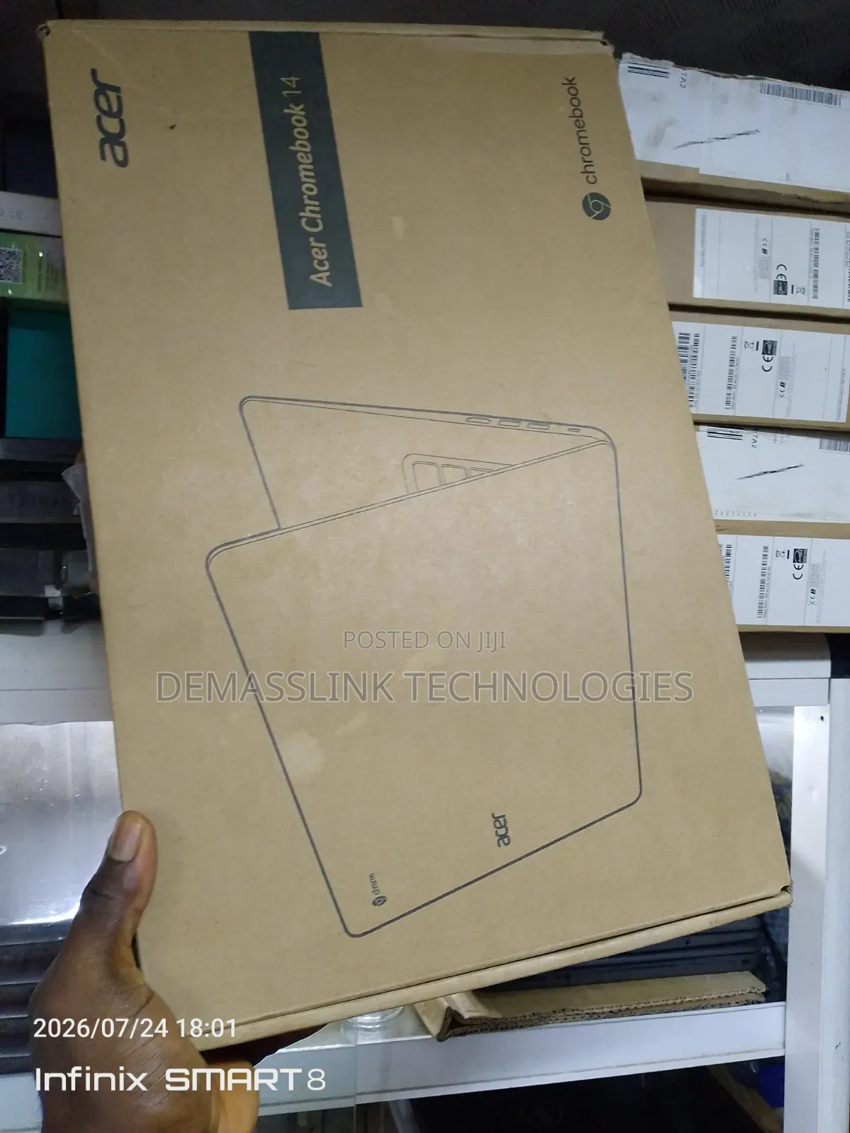 New Laptop Acer Chromebook 14 4GB Intel Celeron SSD 32GB