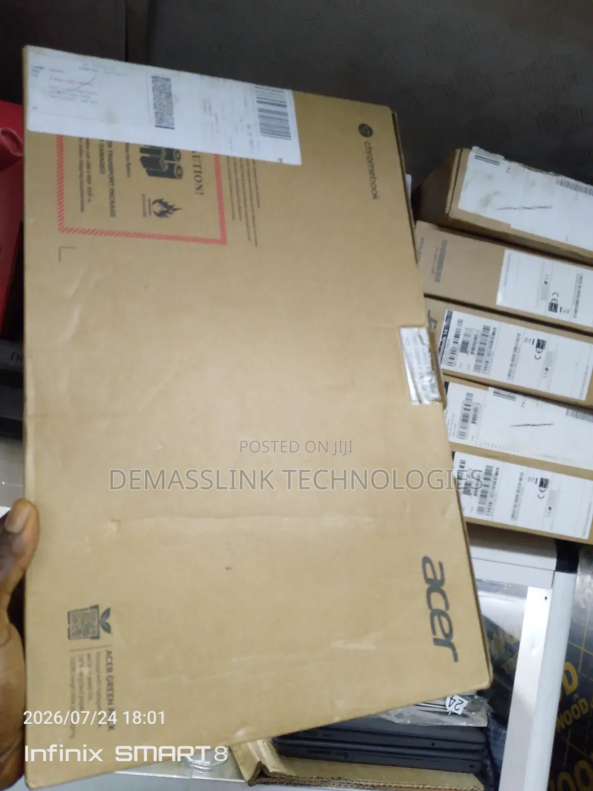 New Laptop Acer Chromebook 14 4GB Intel Celeron SSD 32GB