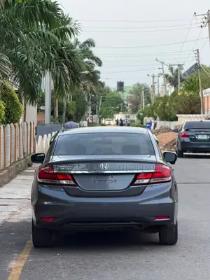 Honda Civic EX 4dr Sedan (1.8L 4cyl CVT) 2015 Gray