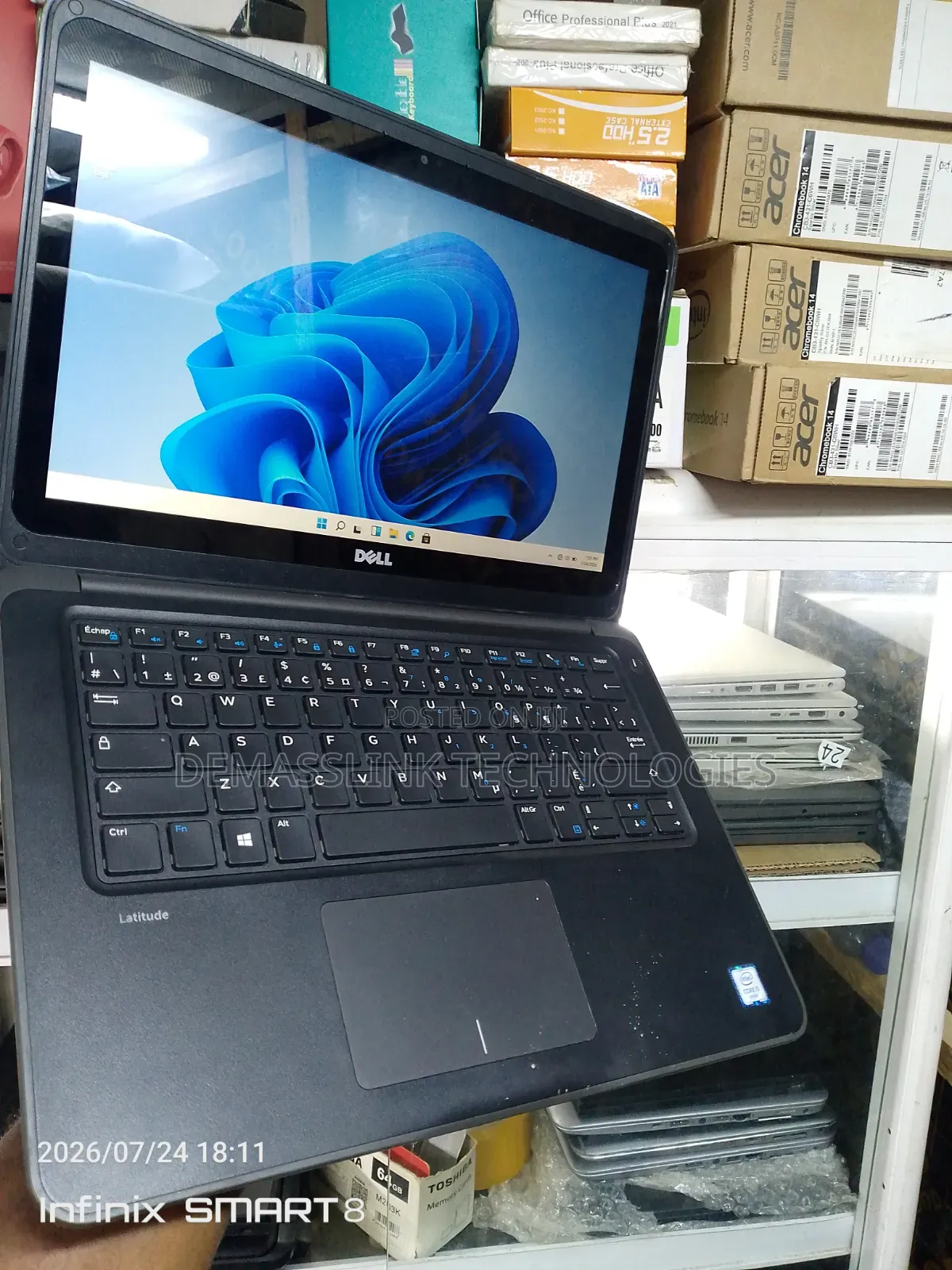 Laptop Dell Latitude 3380 4GB Intel Core i3 SSD 128GB