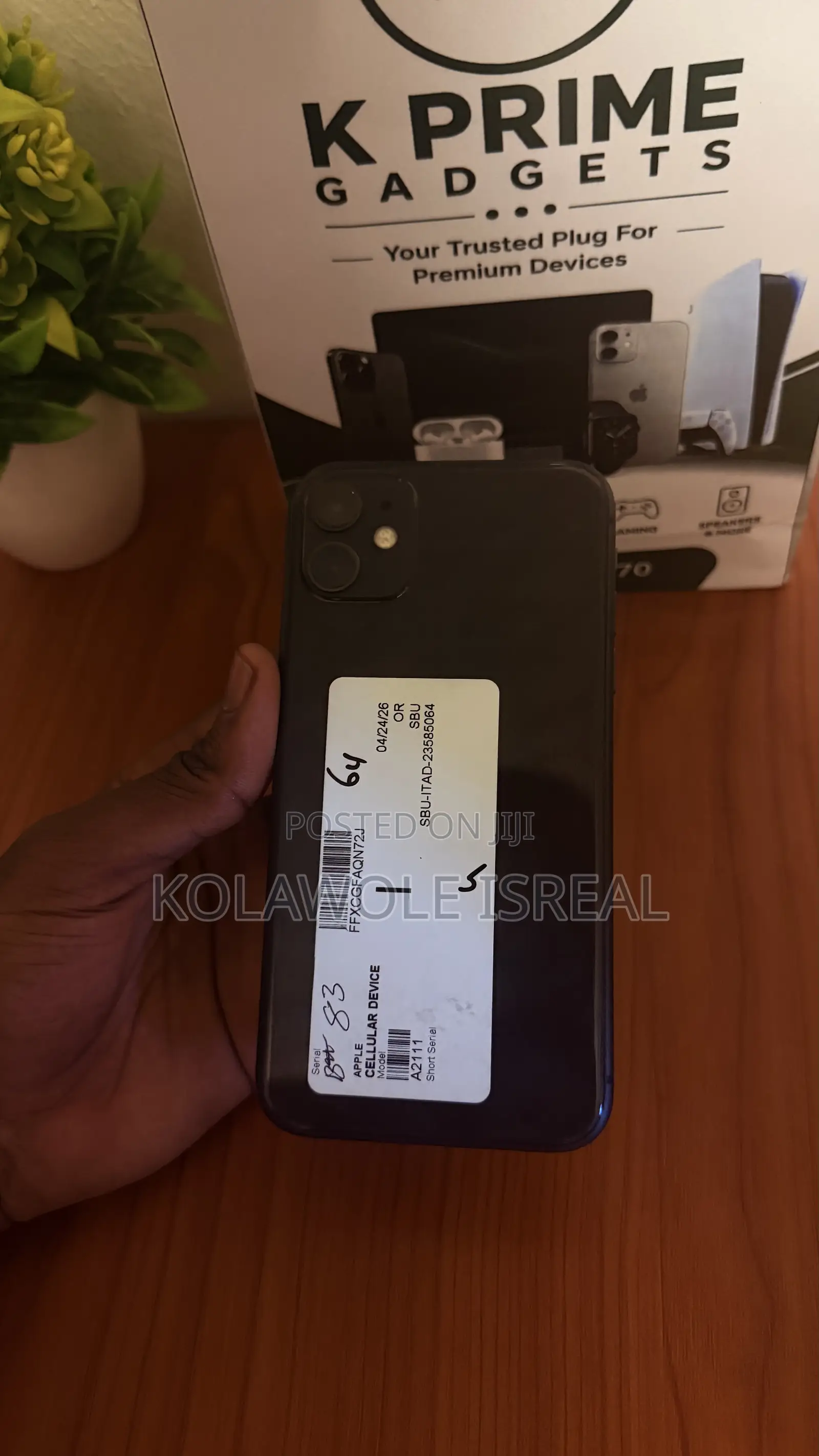 Apple iPhone 11 64 GB Black