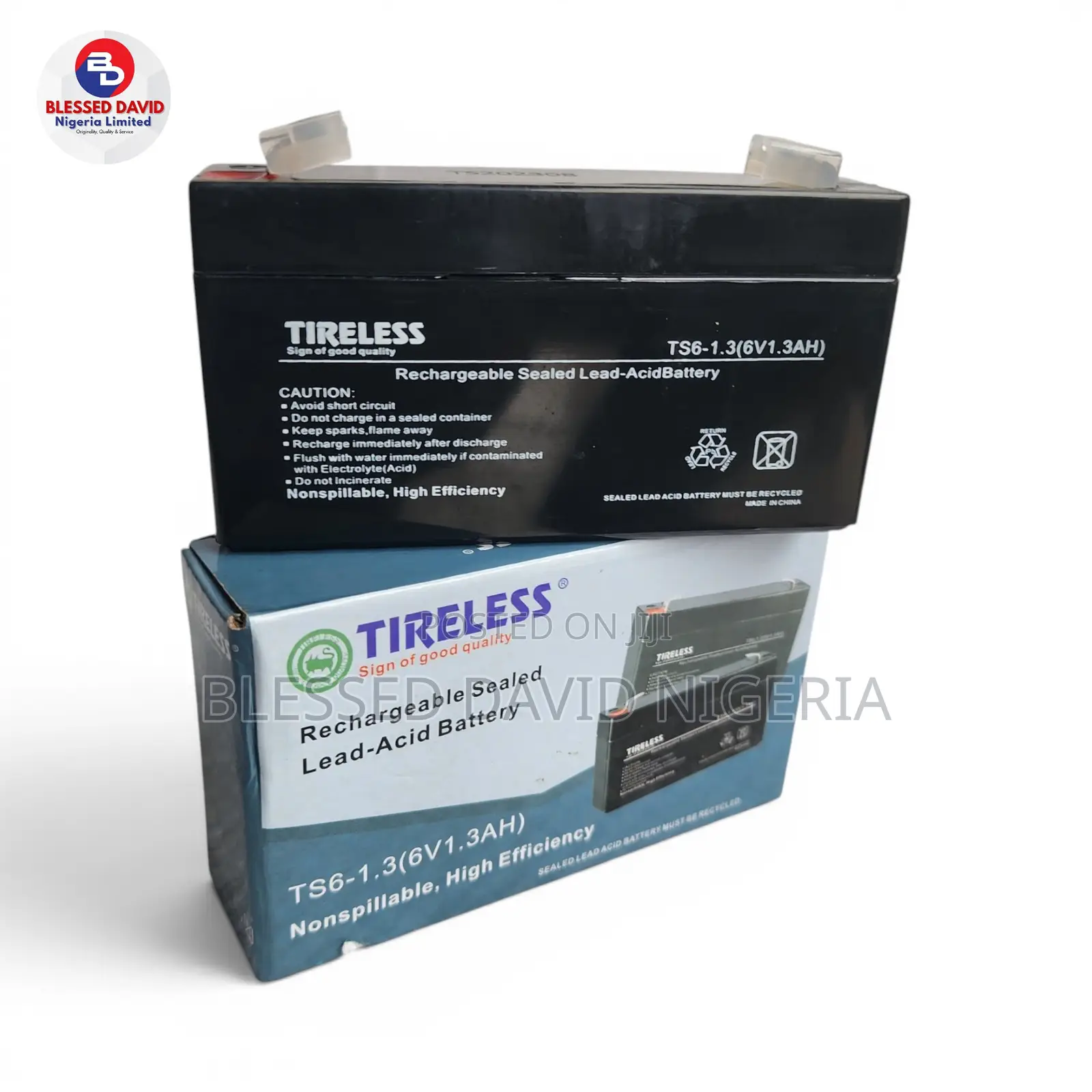 Tireless 6V 1.3Ah Replacement Battery