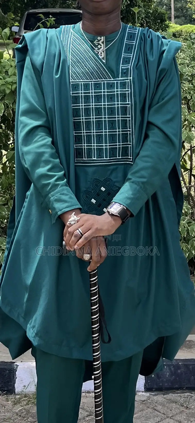 Emerald Green Agbada