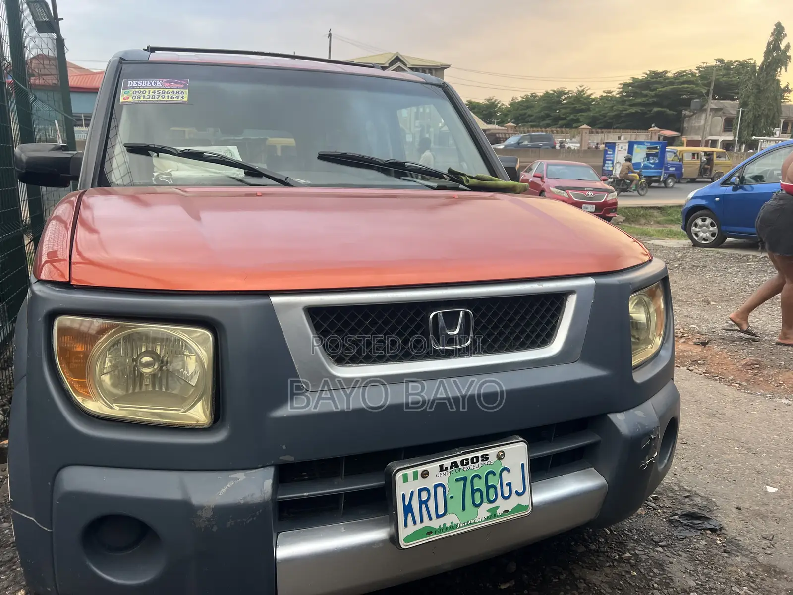 Honda Element LX Automatic 2005 Red