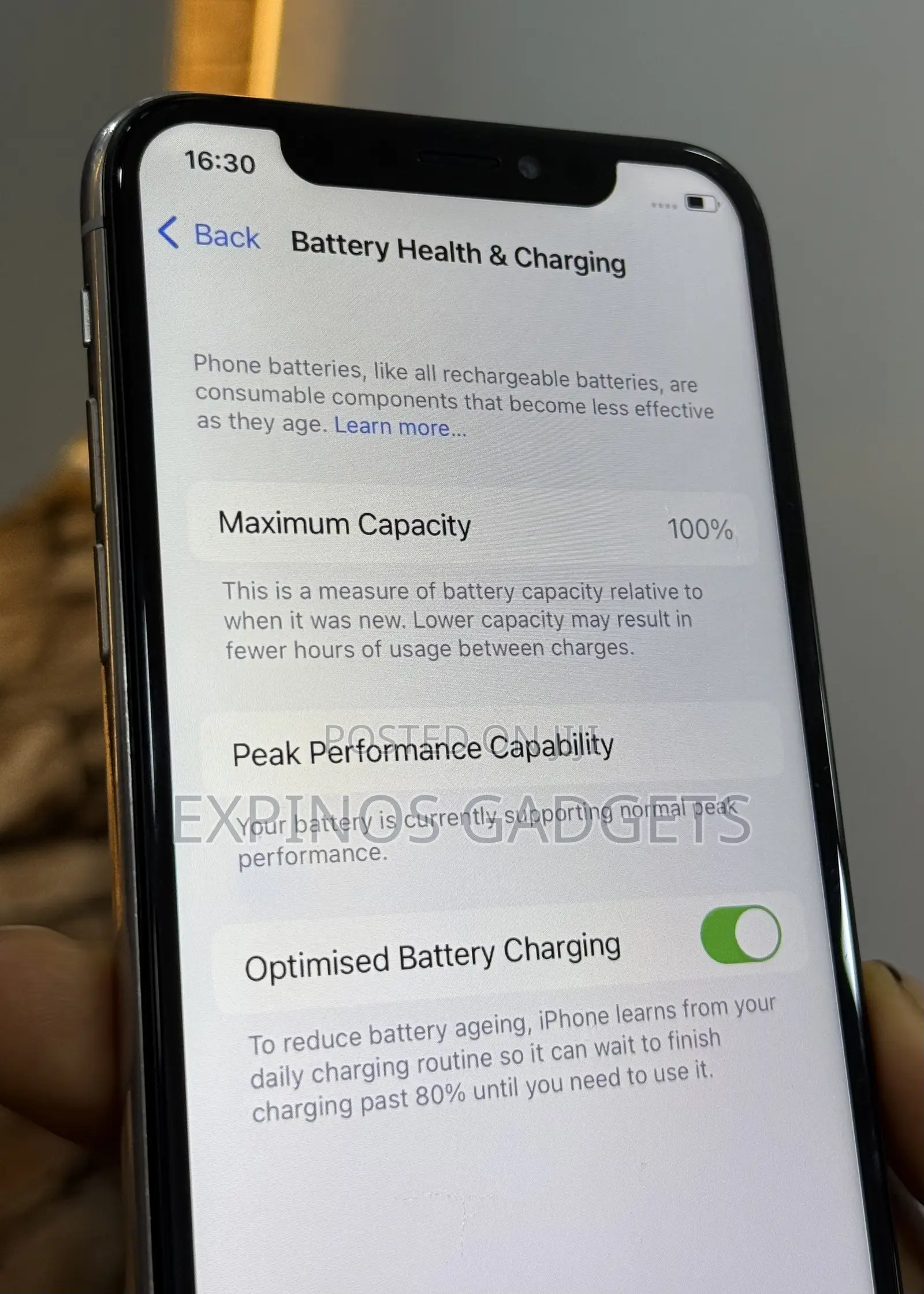 Apple iPhone X 256 GB Silver