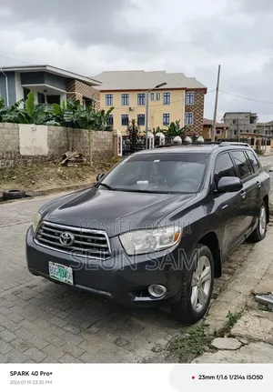Toyota Highlander Limited 2009 Gray