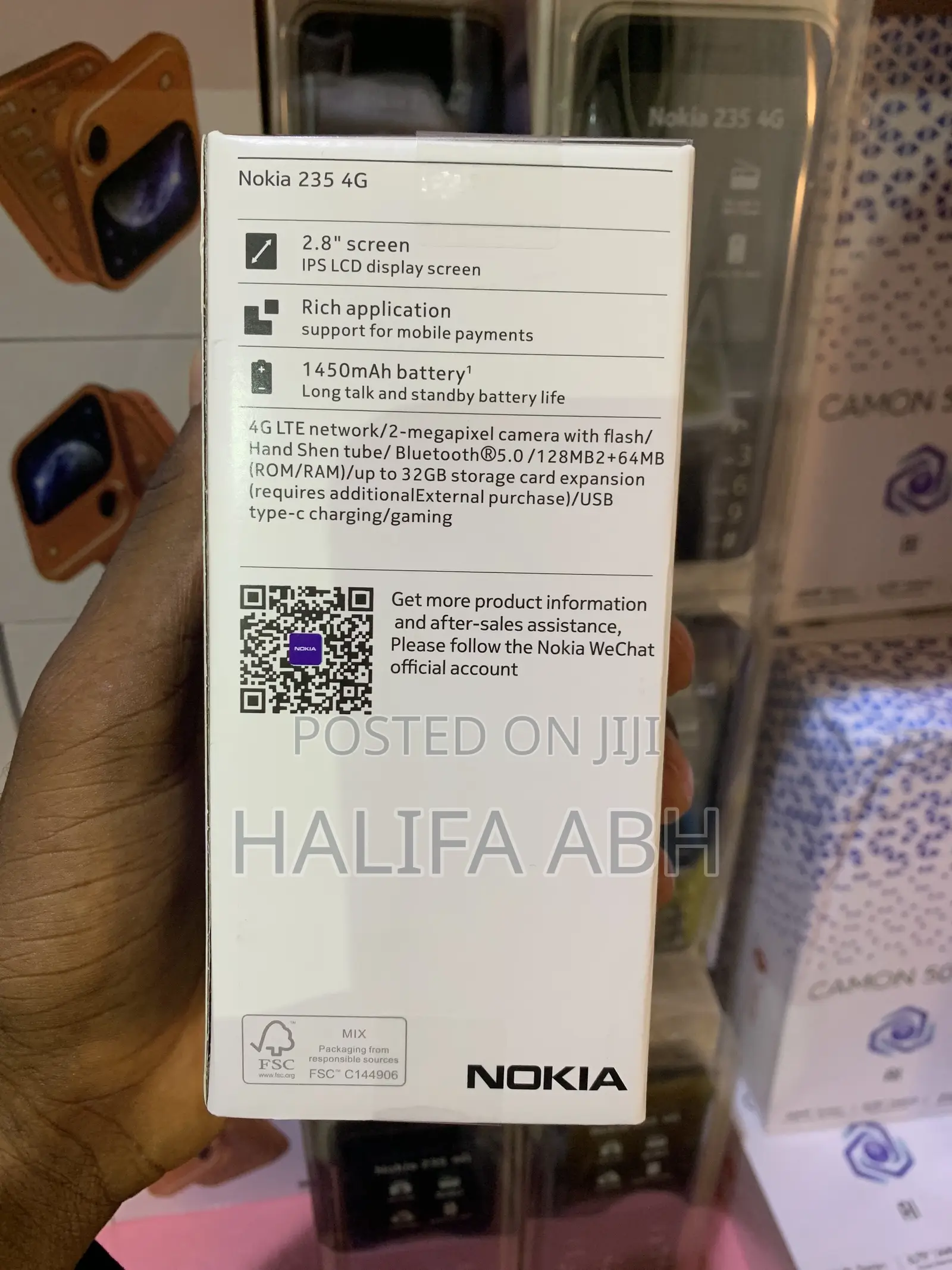 New Nokia 235 4G (2024) Black