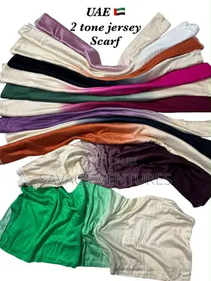 2 - Two Tone Jersey Scarf