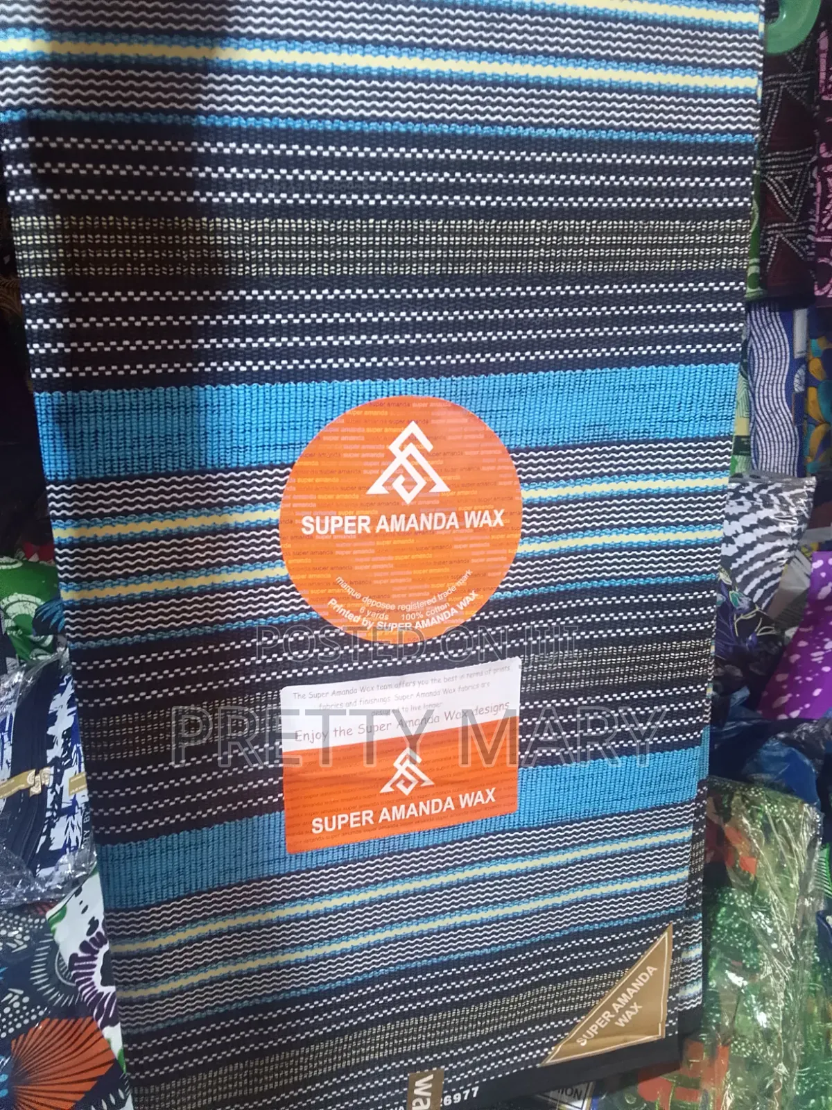 Super Amanda Wax Ankara Fabric