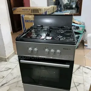 Original Maxi 60 by 60 4 Burners Standing Gas With Oven