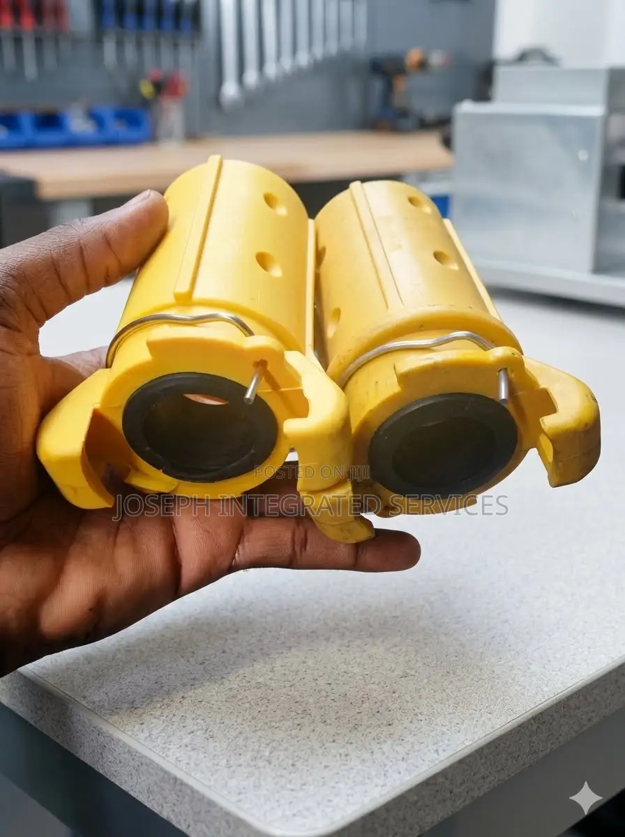 Yellow Nylon Sandblast Hose Couplings