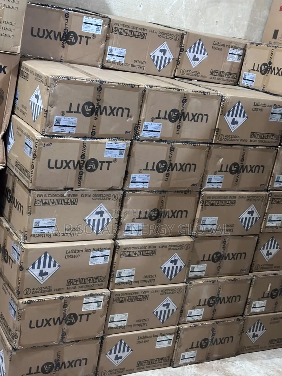 Luxwatts 3kwh 24v Solar Lithium Ion Battery