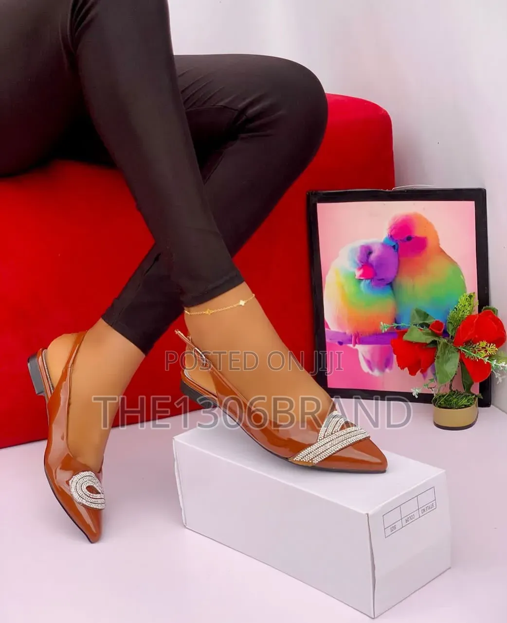 Elegant Flat Sole Covered Mule Sandals