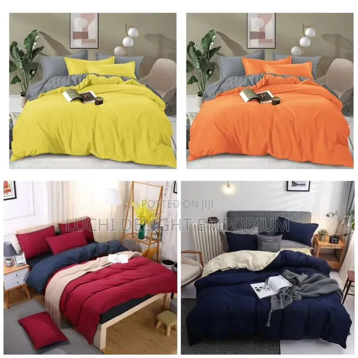  Premium Duvet, Bedsheet 4 Pillowcase Set 