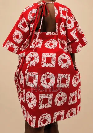 Short Ankara Bubu Dress