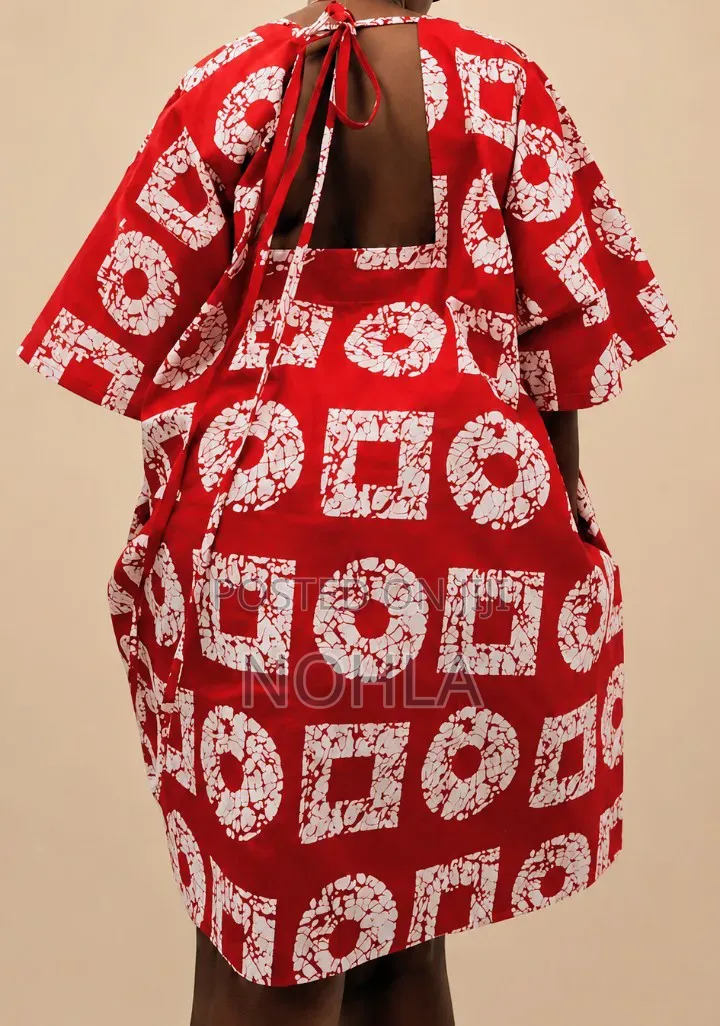 Short Ankara Bubu Dress