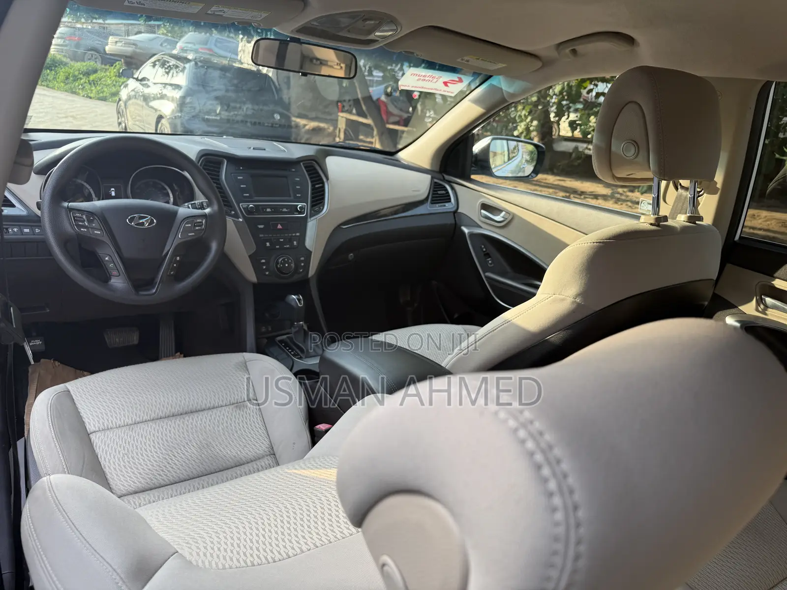 Hyundai Santa Fe 2017 White