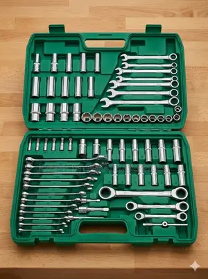 Generic 151-Piece Professional Mechanical Socket Tool Set