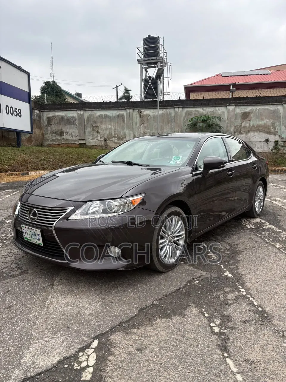Lexus ES 2013 Burgundy