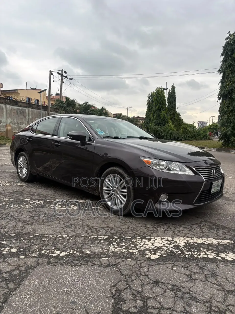 Lexus ES 2013 Burgundy