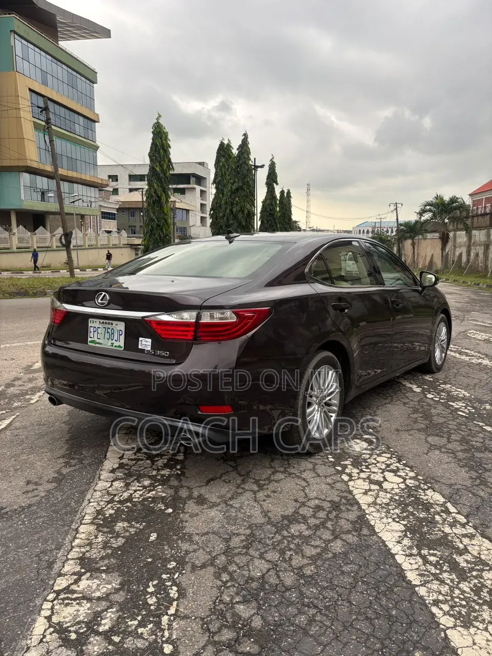Lexus ES 2013 Burgundy
