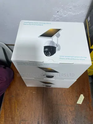 Intelligent Solar Energy Alert Security PTZ Camera
