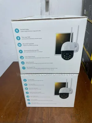 Intelligent Solar Energy Alert Security PTZ Camera