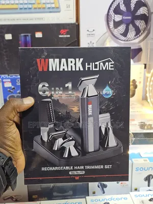 6-in-1 Body Grooming Kit for Hair, Nose, Tattoo, Body and More Clipper