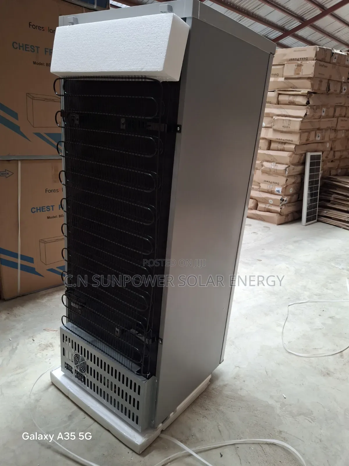 198L Foresolar Upright Ice Block Maker Freezer