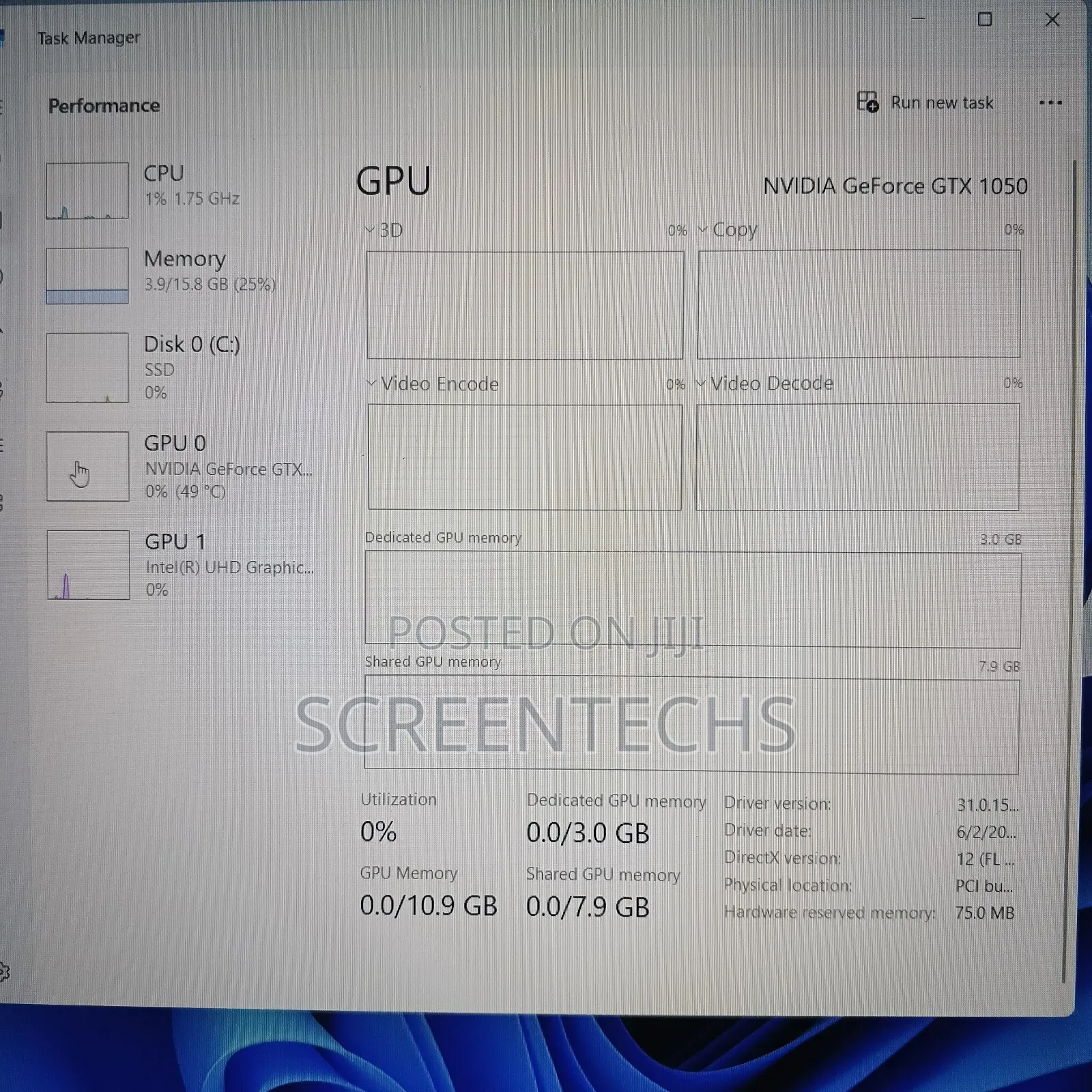 Laptop Dell 16GB Intel Core i7 HDD+SSD 512GB