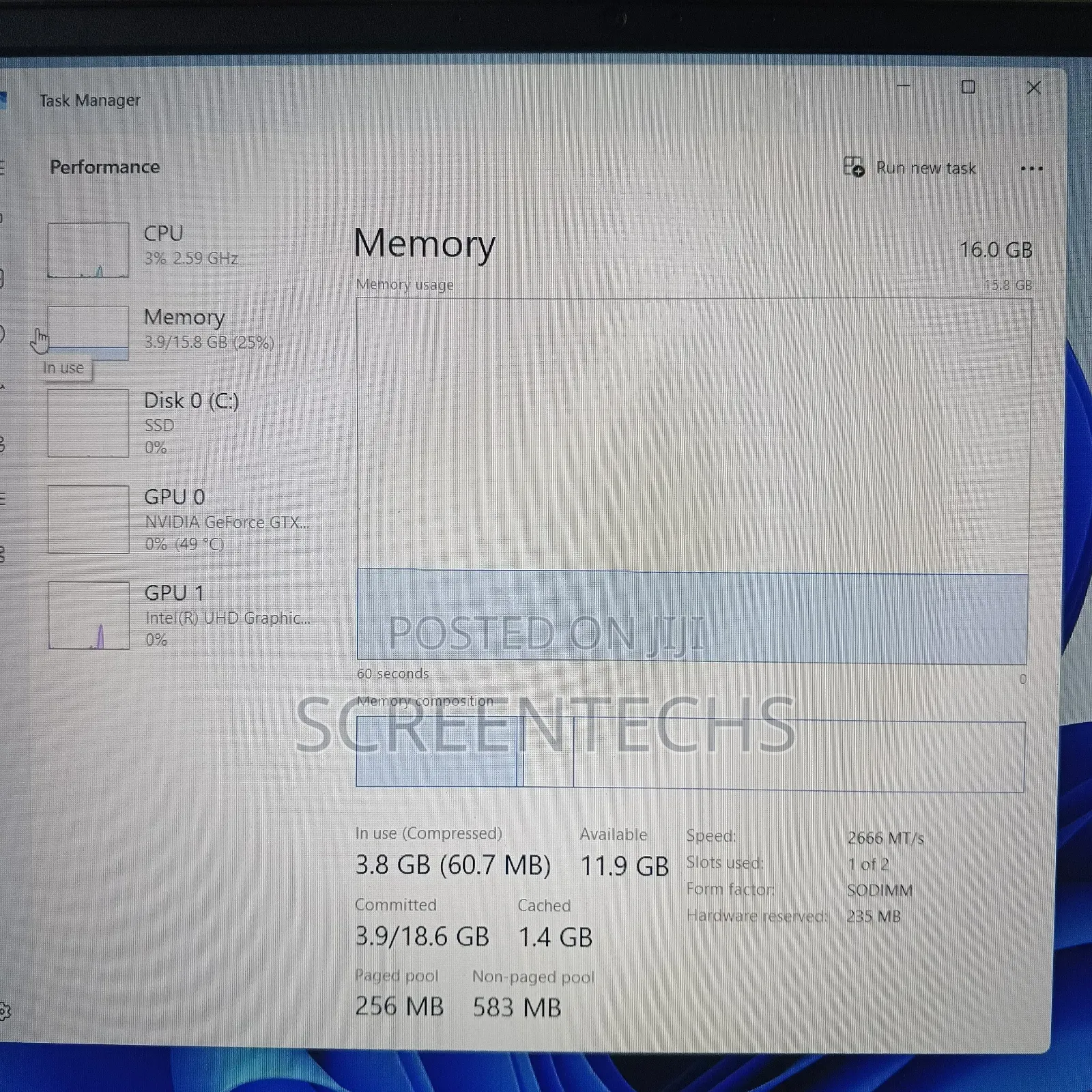 Laptop Dell 16GB Intel Core i7 HDD+SSD 512GB