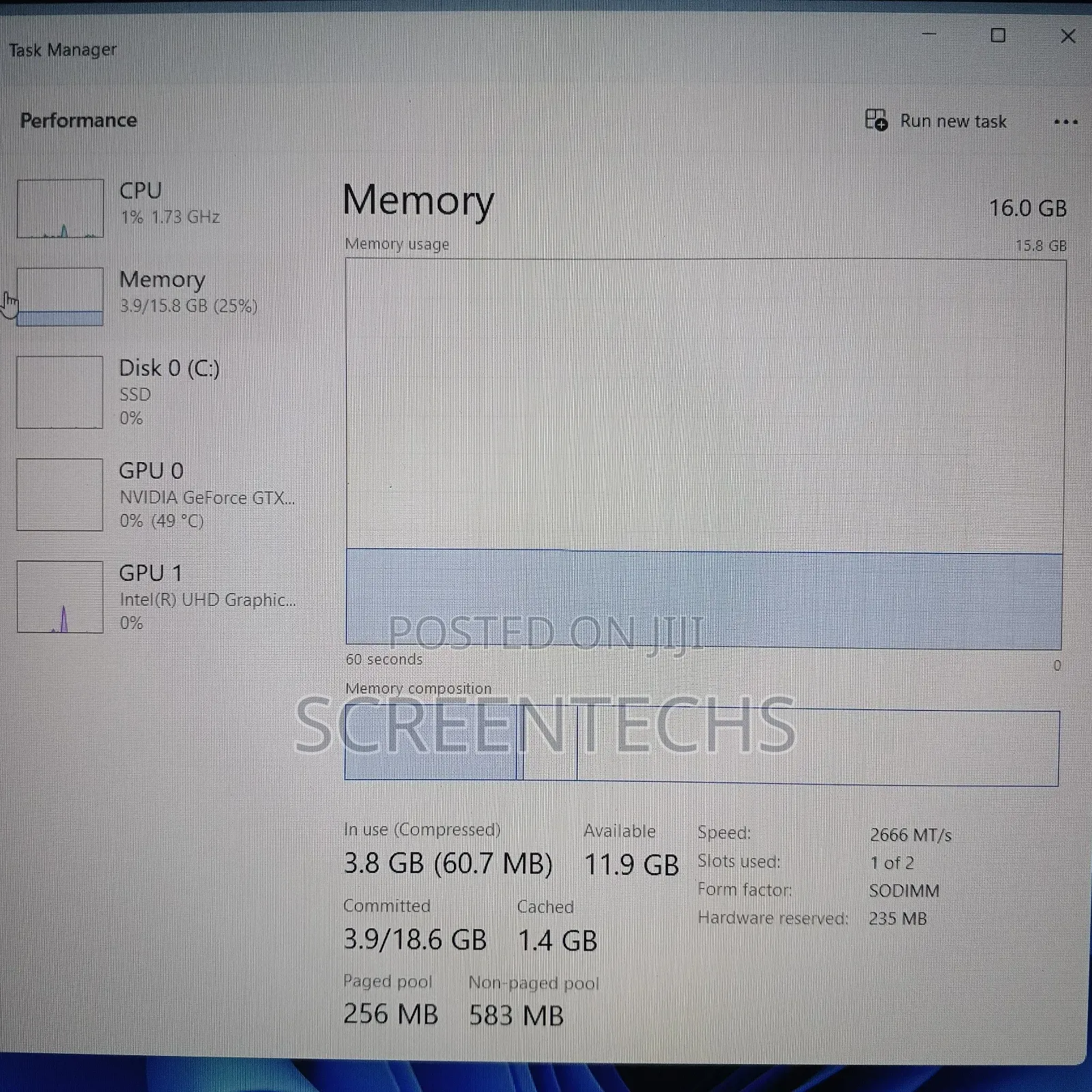 Laptop Dell 16GB Intel Core i7 HDD+SSD 512GB