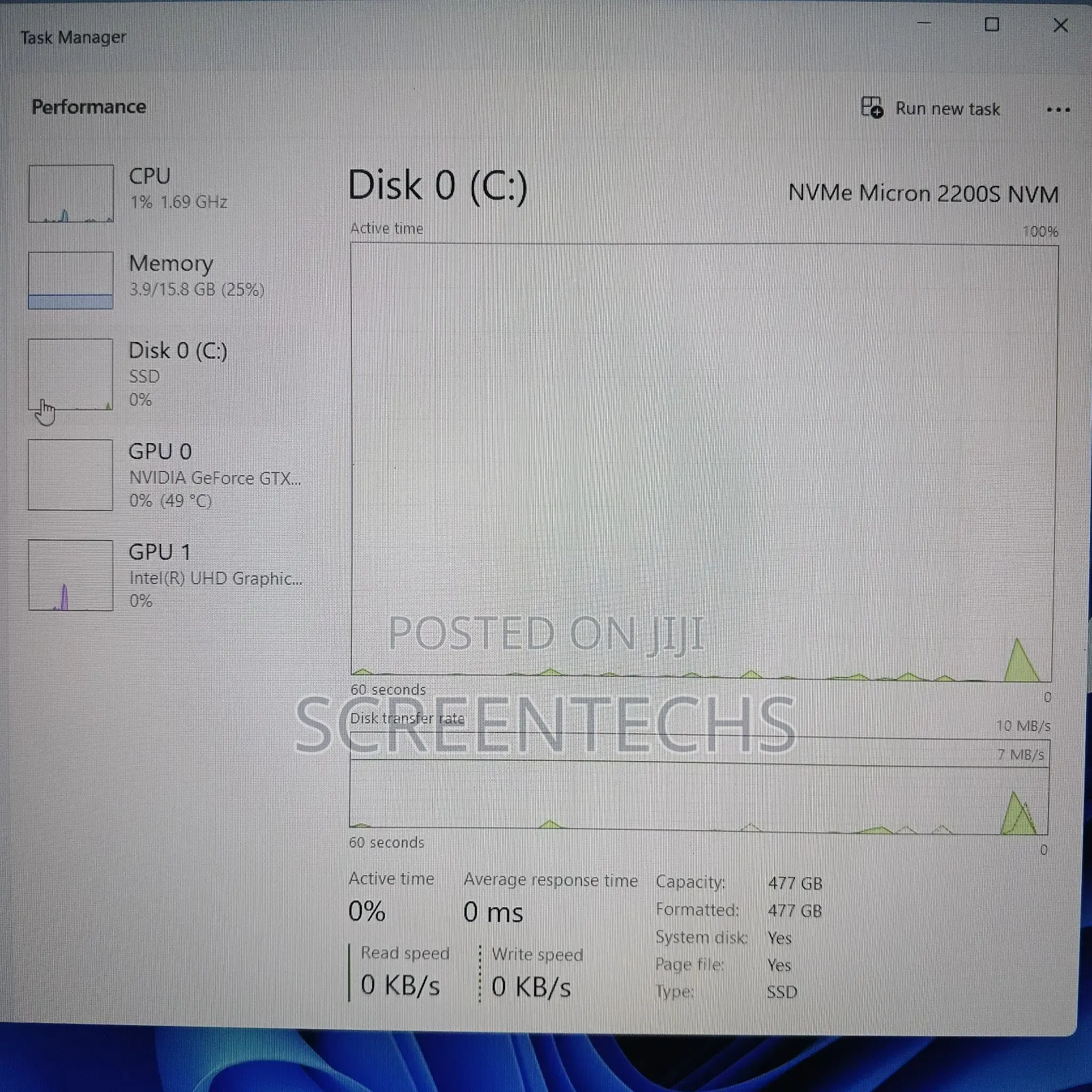 Laptop Dell 16GB Intel Core i7 HDD+SSD 512GB