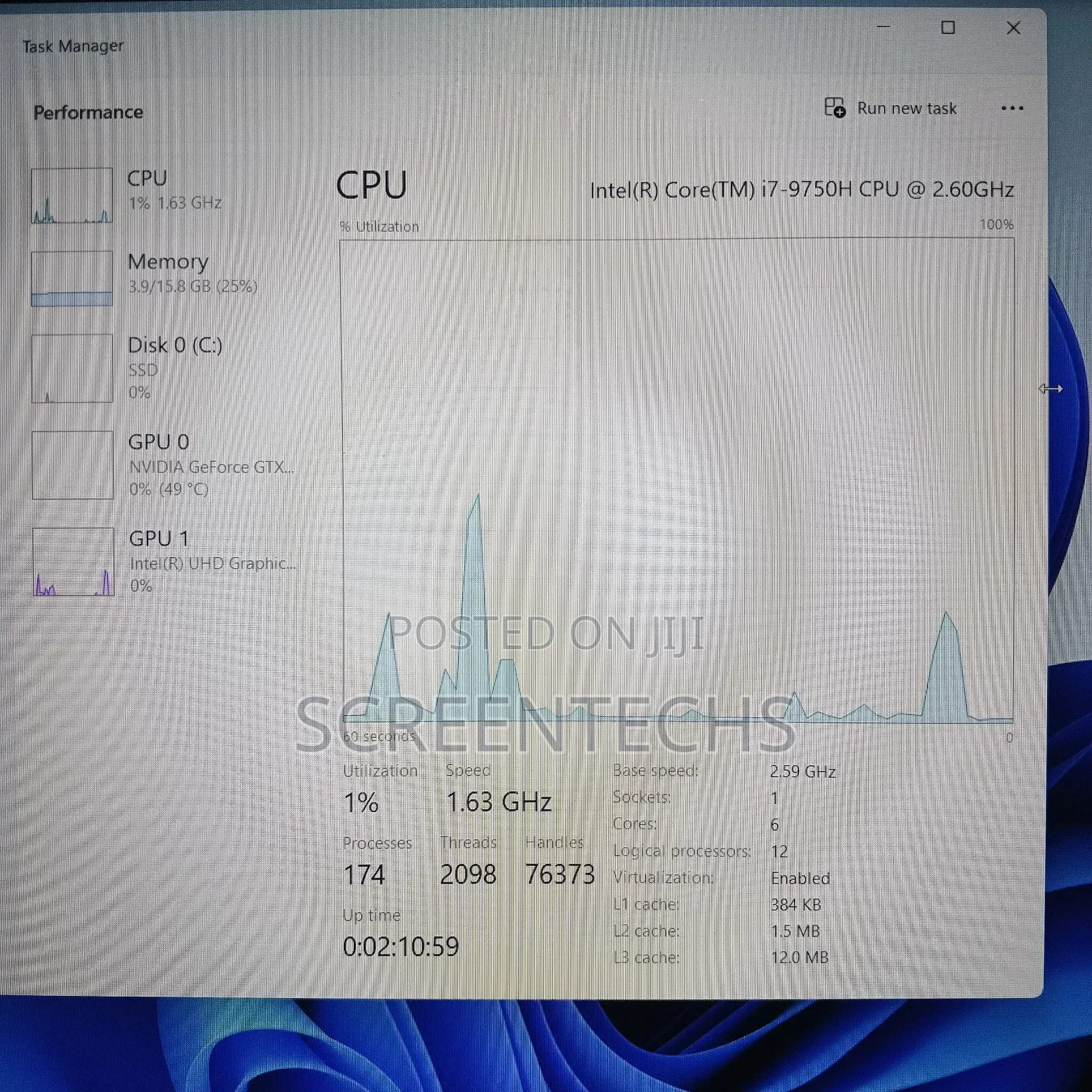 Laptop Dell 16GB Intel Core i7 HDD+SSD 512GB