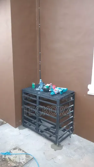 LPG Gas Pipping Double Gas Cylinder Cage