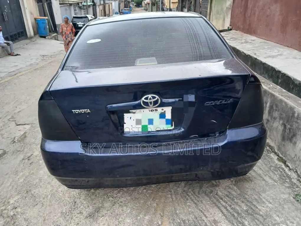 Toyota Corolla 2007 Blue