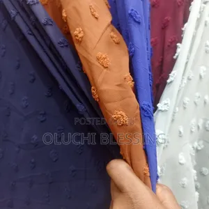 Chiffon Pimple Material