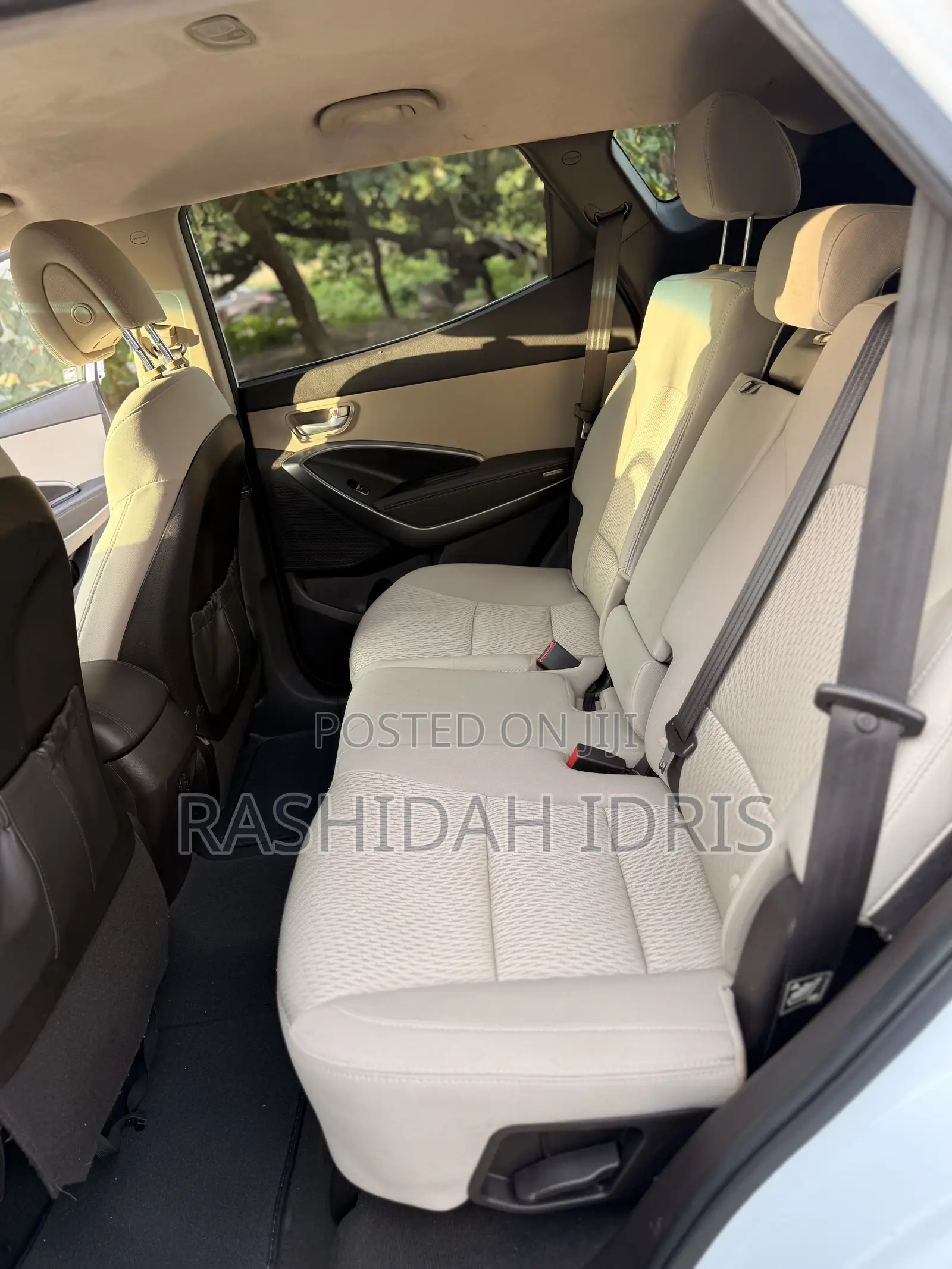 Hyundai Santa Fe 2017 White