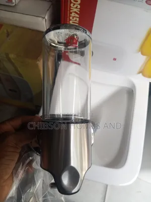 Wall-Mounted Soap Dispenser – Stainless Steel