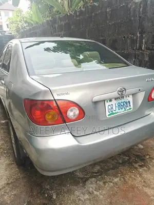 Toyota Corolla 2007 Silver