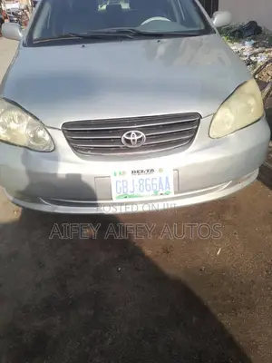 Toyota Corolla 2007 Silver