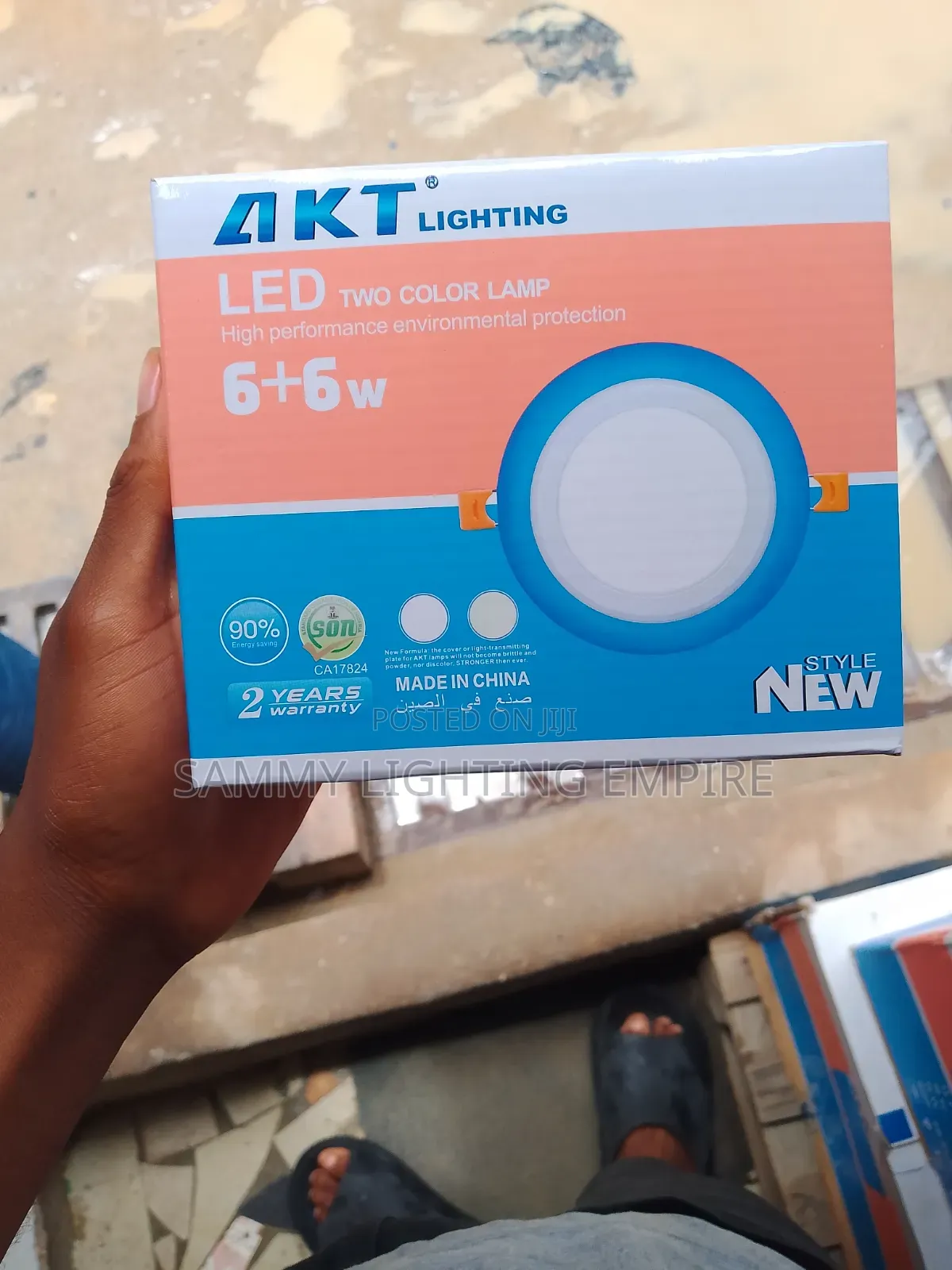 AKT 6+6w Pop Light Blue and White