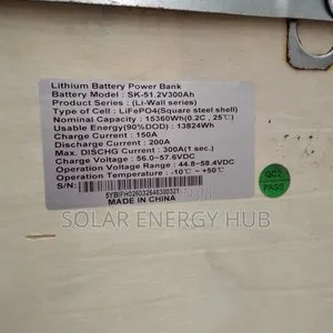 15kw/51v Sako Lithium Battery