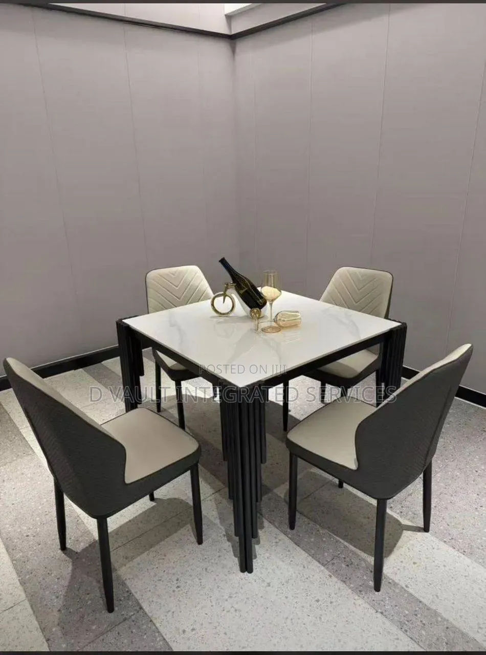 4 Seater Deluxe Marble Dining