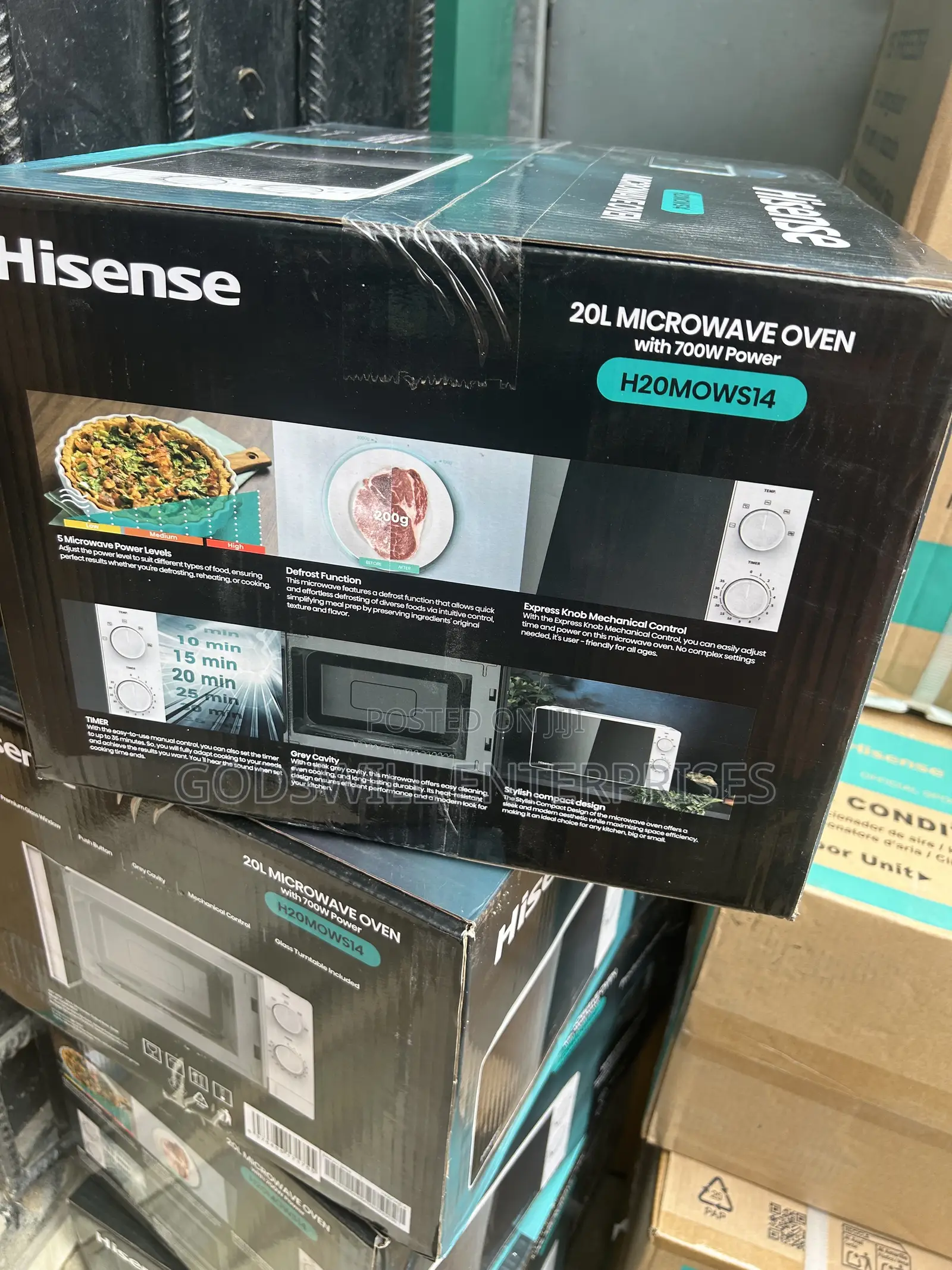 Hisense H20MOWS14 20L Microwave Oven
