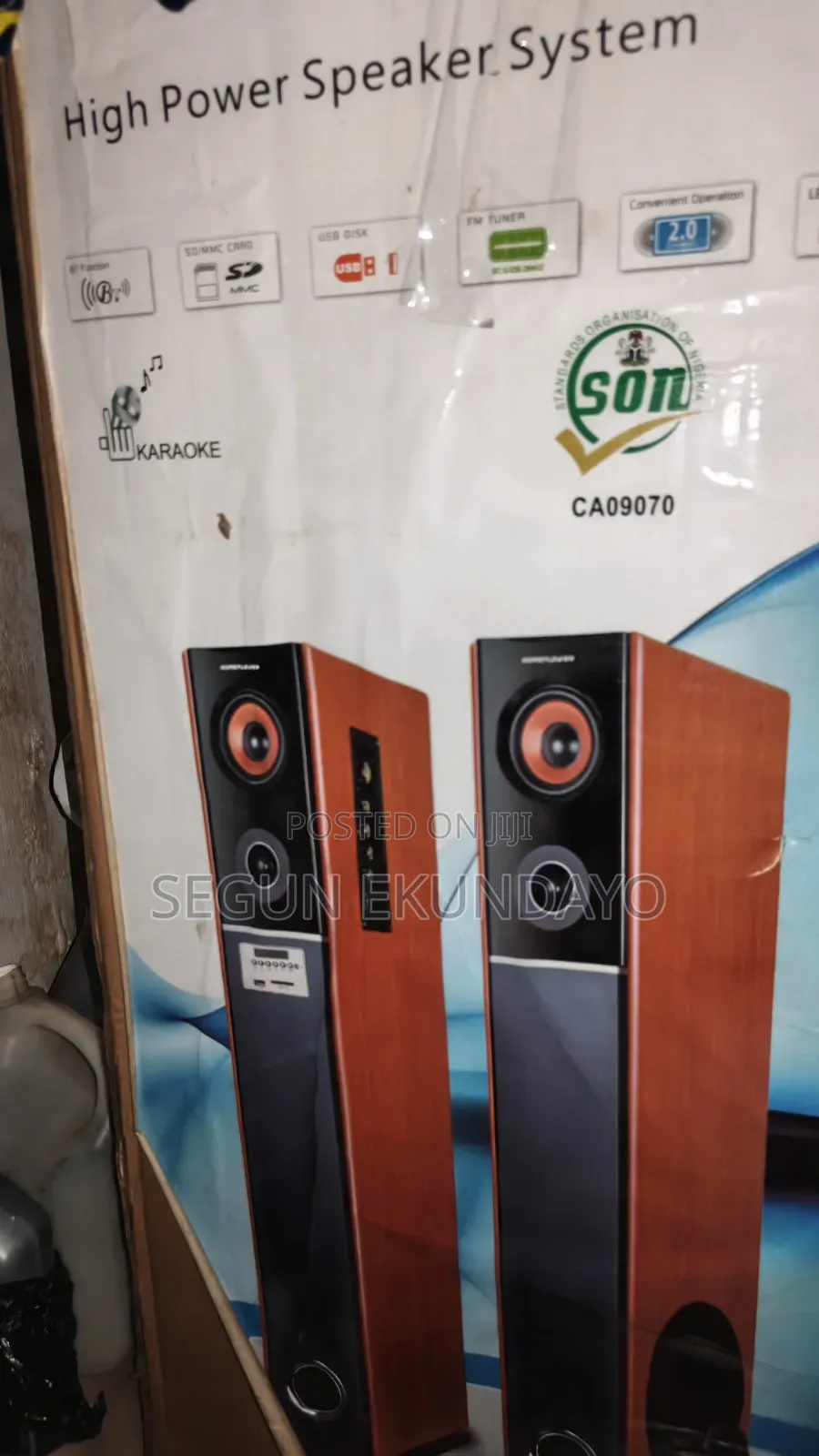 High Power Speaker System